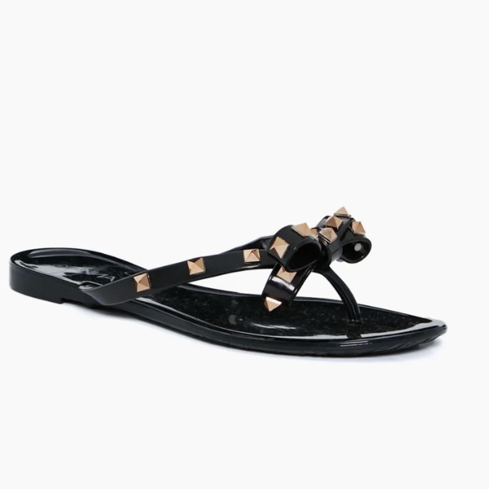 Oliver Miller Black Jelly Flip Flop
